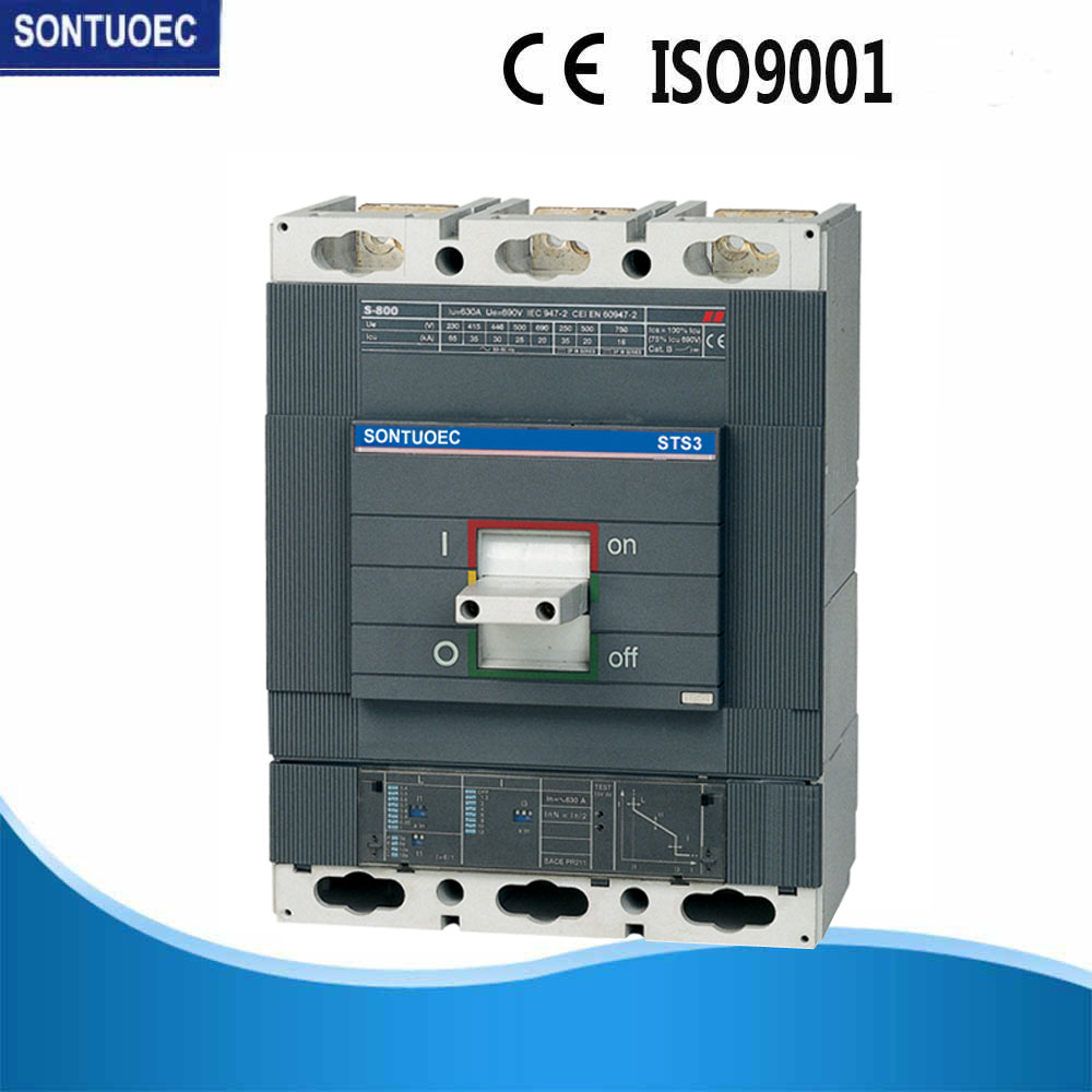 3 Pole MCCB 65KA Circuit Breaker -High Breaking Capacity