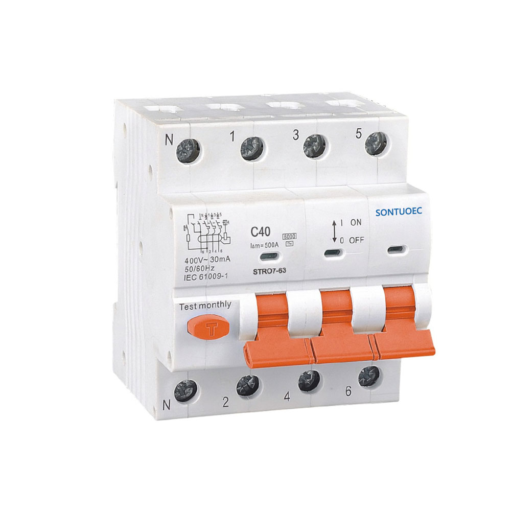 Leakage Circuit Breaker RCBO  STR07-40