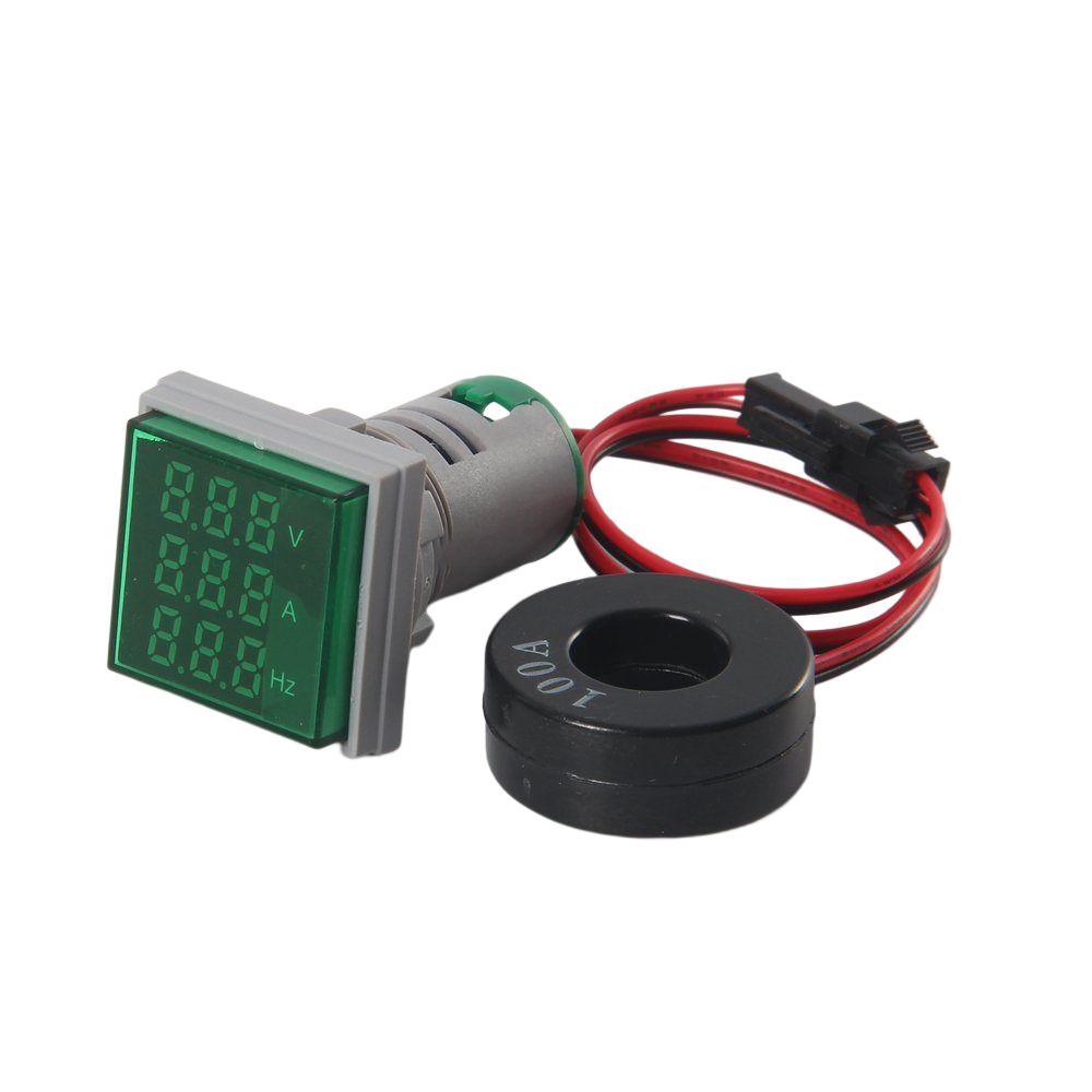 Indicator Voltmeter & Ammeter Push Button