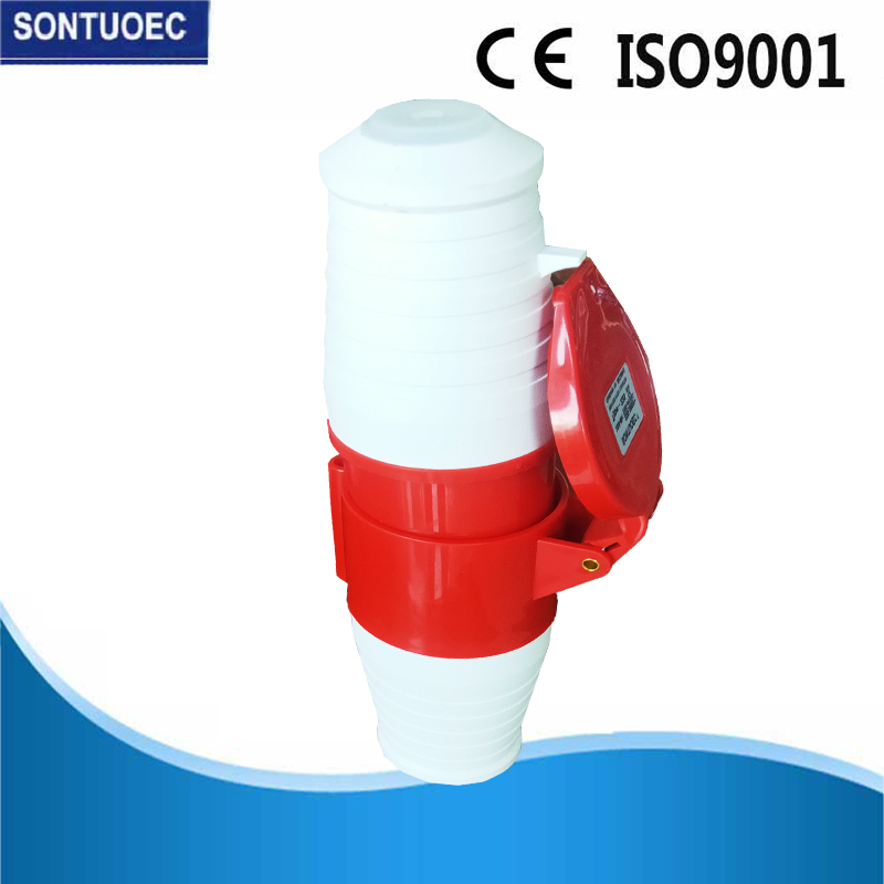 Indutrial Plug 32A in Red