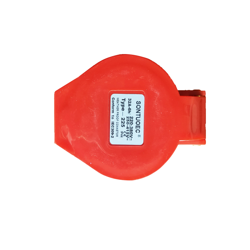 Indutrial Plug 32A in Red