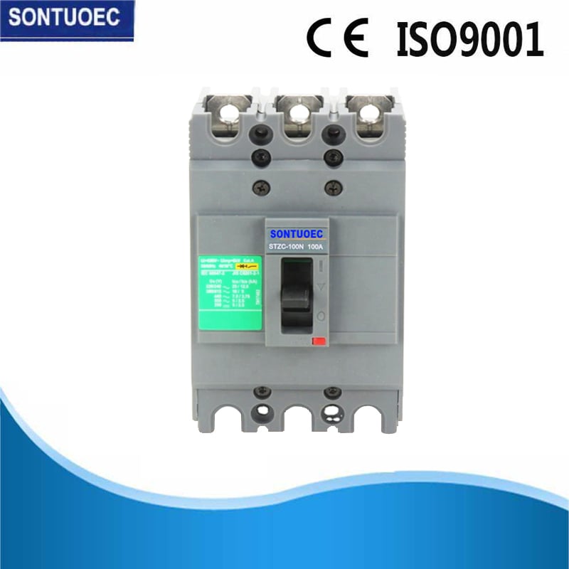 STZC Series MCCB 3p 60A 100A Moulded Case Circuit Breaker