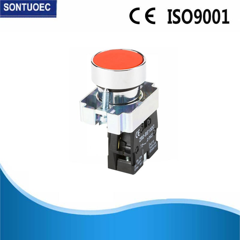 2-pole Auto-Reset Momentary Push Button Switch