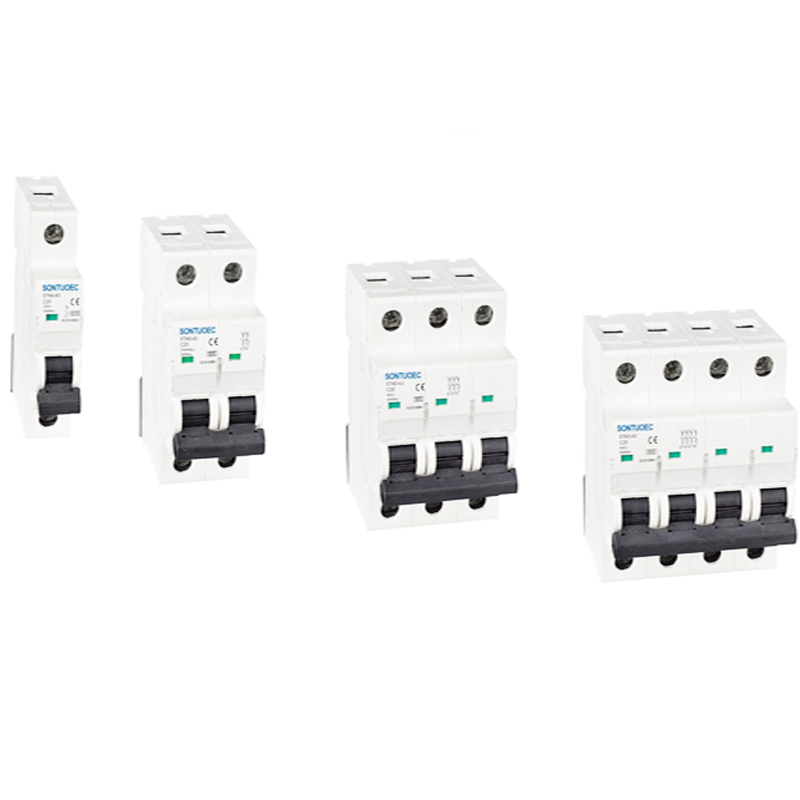 St3-63 3-pole Type C Circuit Breaker with IP20 Protection