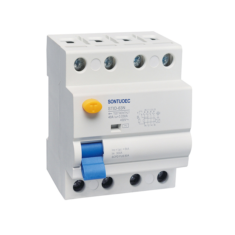 Sontuoec 2p 4p Residual Current Circuit Breaker RCCB, RCD Protector