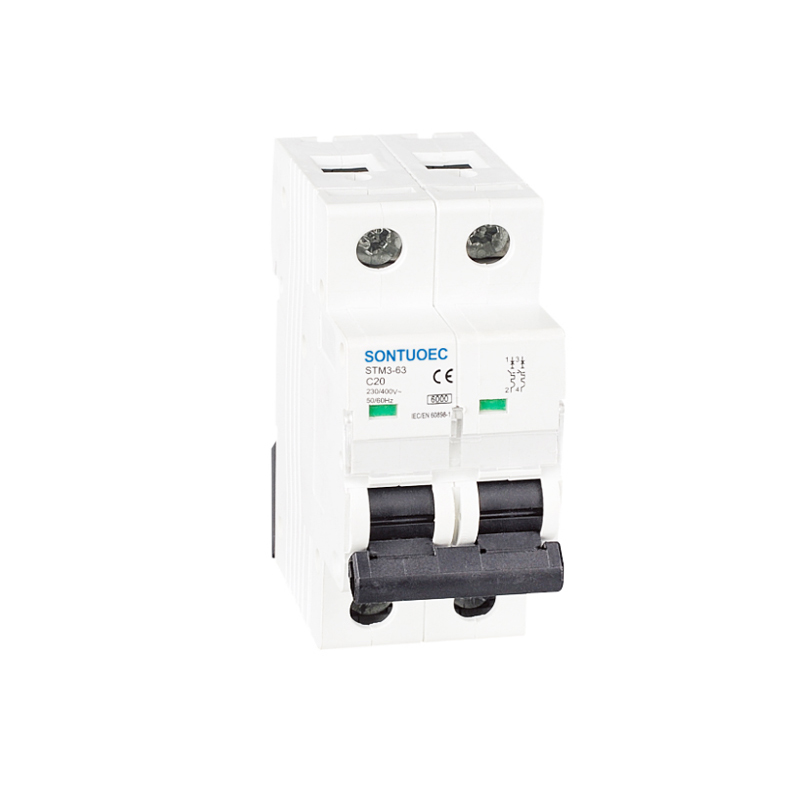 St3-63 3-pole Type C Circuit Breaker with IP20 Protection