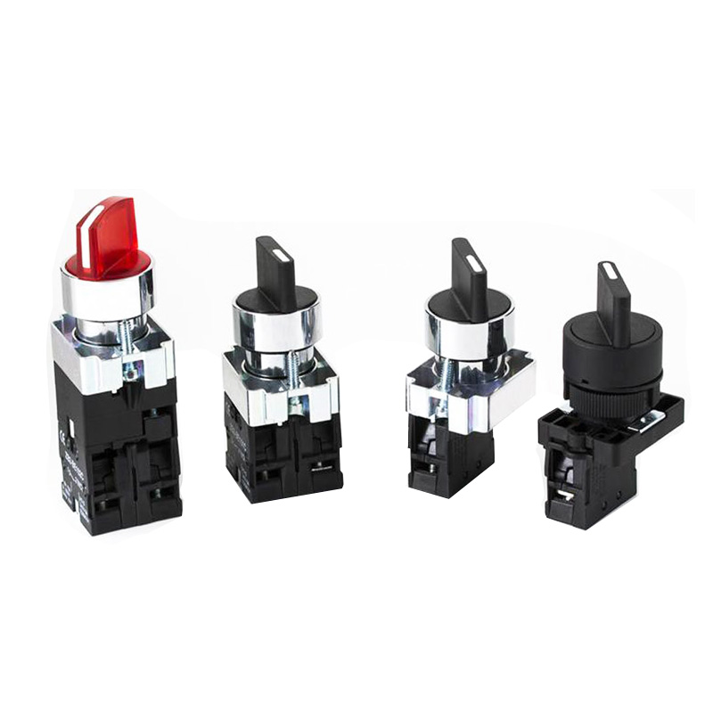 2-pole Auto-Reset Momentary Push Button Switch