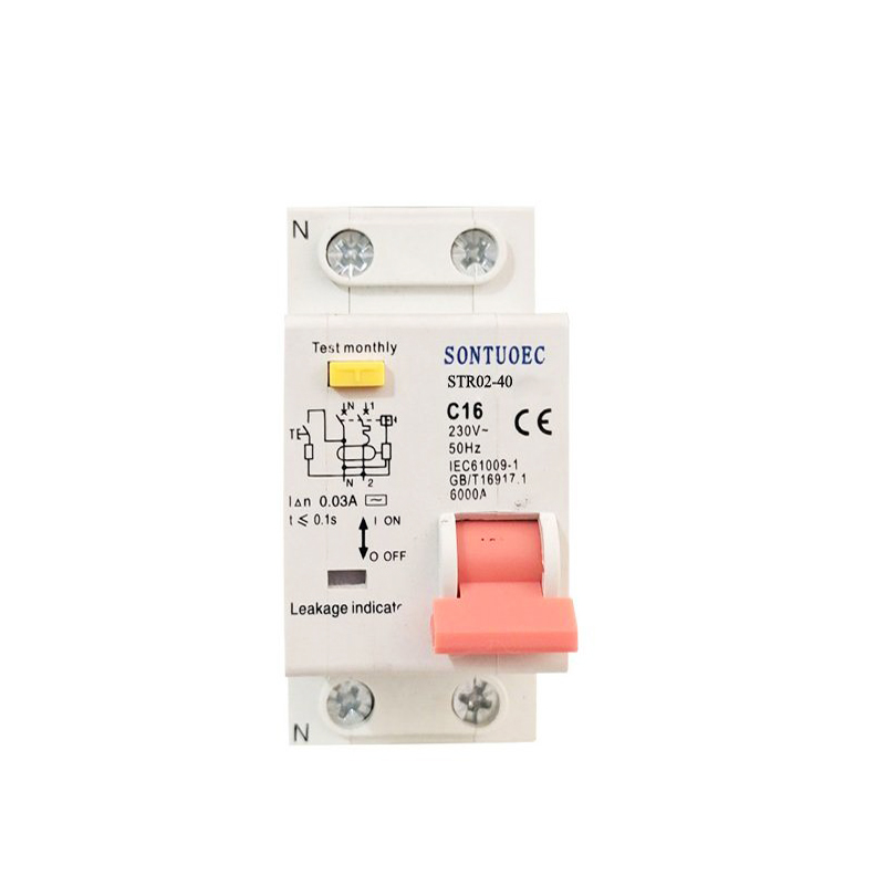 Stpn-40 C40 2p RCBO Circuit Breaker CE