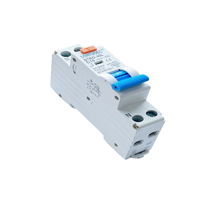 18mm Switch 1p+N Pole RCBO Circuit Breaker