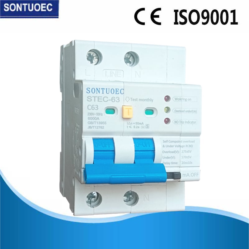 RCBO STEC-63 Leakage Circuit Breaker