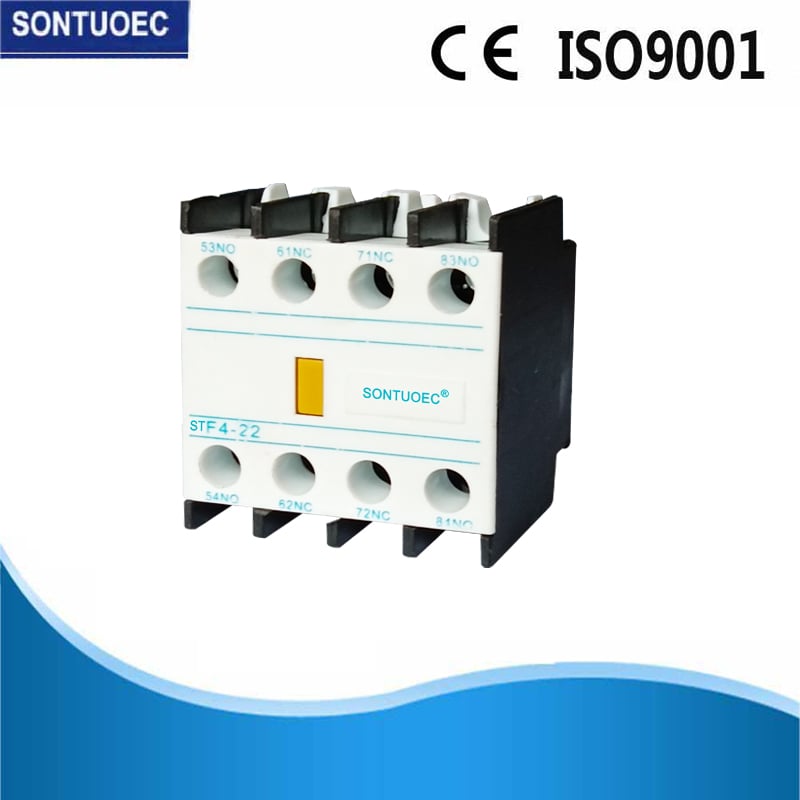 10A AC 2no 2nc Auxiliary Parts for Contactor with Auxiliary Block